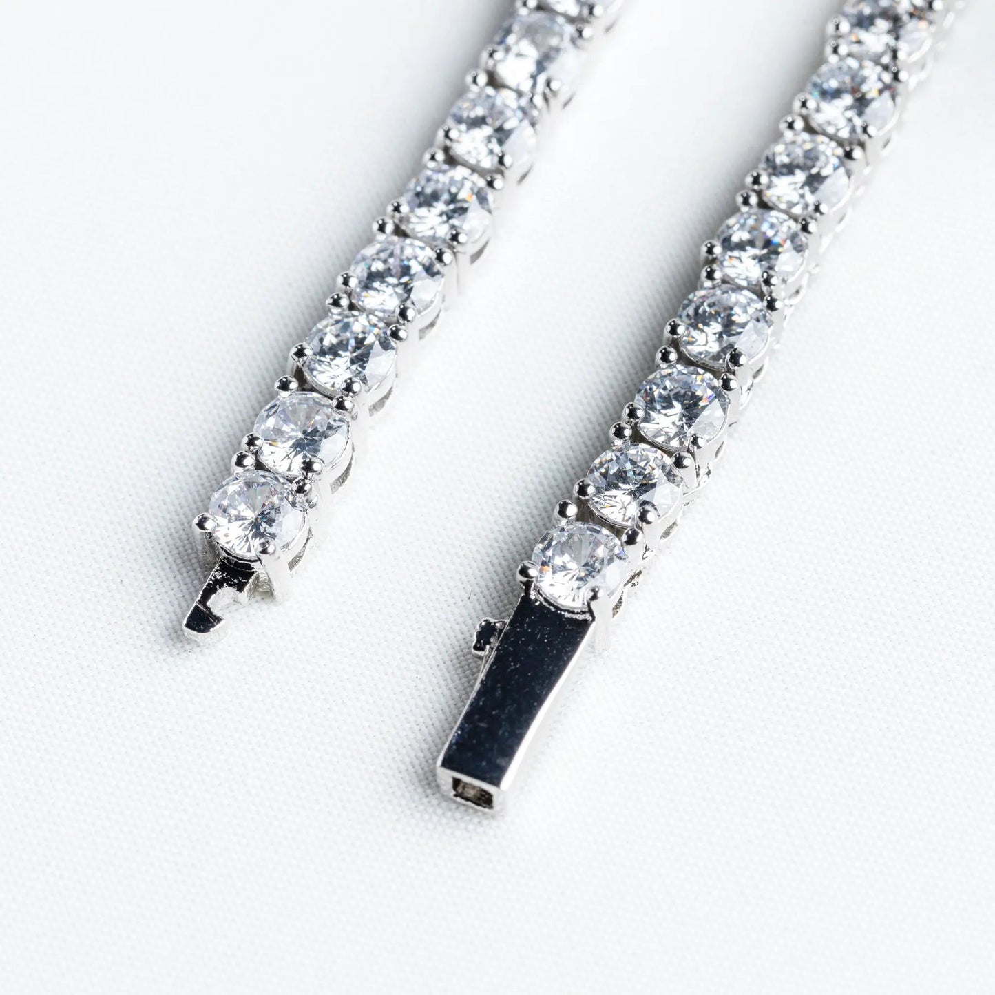 Tyresse 5mm Tennis Chain - White Gold